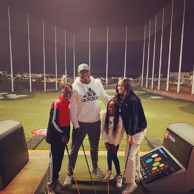 They are in a mini golf course.